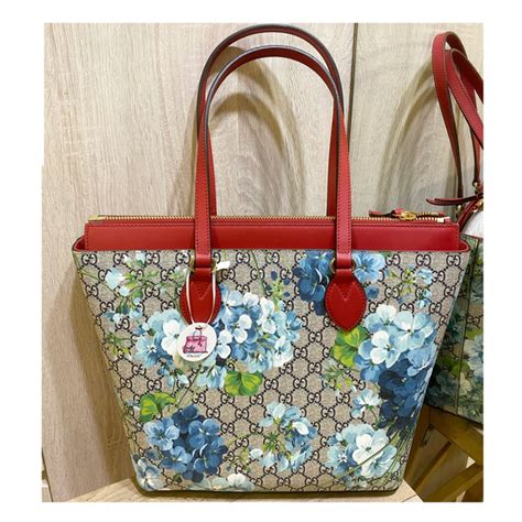 gucci purse 546315 blue flowers